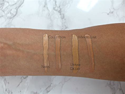 Concealer Dupes | Nars & Urban Decay vs. Collection & Maybelline ...