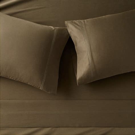 Organic Cotton Sateen 520 Thread Count White Queen Sheet Set | CB2