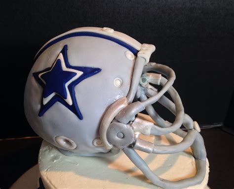 Dallas Cowboys helmet cake - Cake by Sheri Hicks - CakesDecor