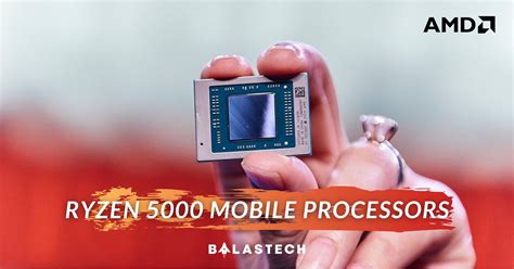 AMD announced their new powerful 7nm Ryzen 5000 mobile processors