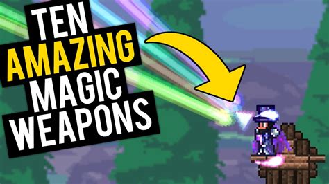 Top 10 Magic Weapons in Terraria - YouTube