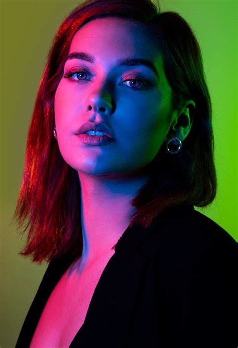 Amanda Steele, 2018 | Self portrait photography, Colorful portrait photography, Neon photography