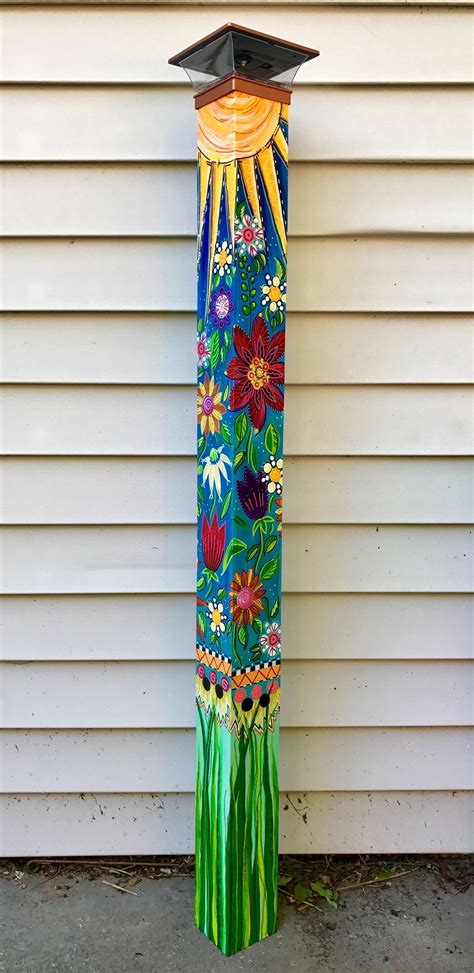 Beautiful Garden Poles Ideas 10 | Peace pole diy, Garden poles, Garden totem