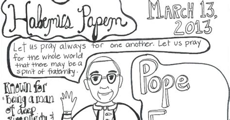 Paper Dali: Pope Francis Coloring Page [Free Printable]