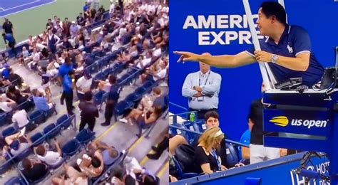 Fan Ejected From US Open Over His Disgusting Behavior