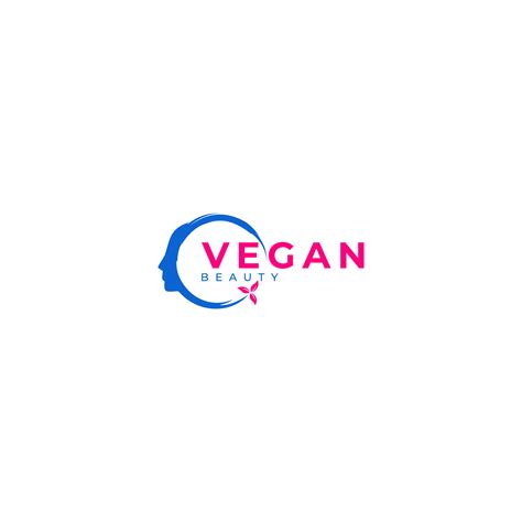 Vegan Beauty Logo Design Vector 21976089 Vector Art at Vecteezy