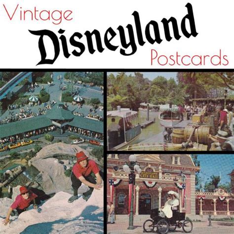 Vintage Disneyland Postcards - This Fairy Tale Life