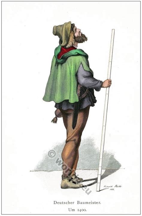 German fashions of the 14th century.