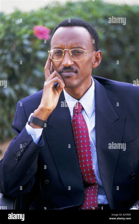 Rwanda President Paul Kagame Stock Photo - Alamy