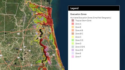 Flood Zones/evacuation Routes For Florida Counties - Flood Maps Gainesville Florida | Free ...