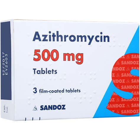 Azithromycin 500mg x 3 pack - Elite Direct Pharma