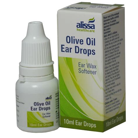 Olive Oil Ear Drops | Softens, Removes, Clears, Eases | Ear Wax | 10ml Bottle | eBay | Ear wax ...