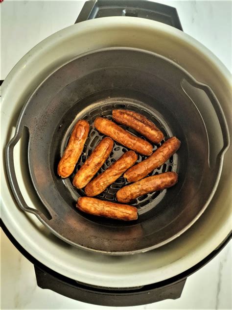 Frozen Sausages In An Air Fryer - Liana's Kitchen