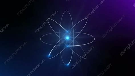 Atom animation - Stock Video Clip - K006/7743 - Science Photo Library