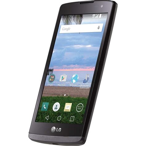 TracFone LG Sunset 4G LTE Prepaid Smartphone - White Box Packaging - BIG nano - Best Shopping ...