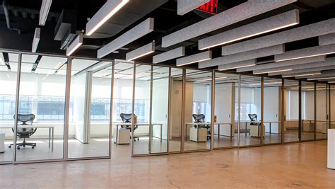 Glass Walls and Movable Partitions Create Ultra Flexible Space