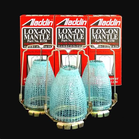 Aladdin Lamp Lox-on Mantles 3-Pack Carton Part # R150 - Imperial Lighting Co.