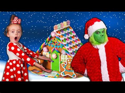 Girl vs Grinch! Will She Save Christmas? The Fun Squad - Videos For Kids