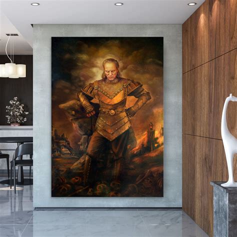 Vigo the Cruel From Ghostbusters II Painting Replica Canvas - Etsy