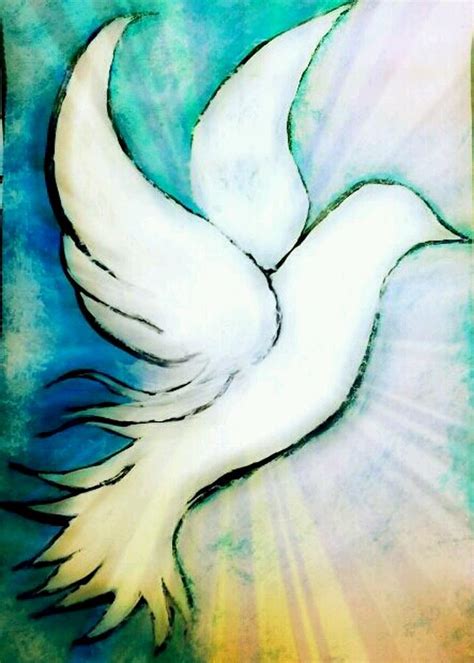 Dove of Light Painting by Michael Ard - Pixels