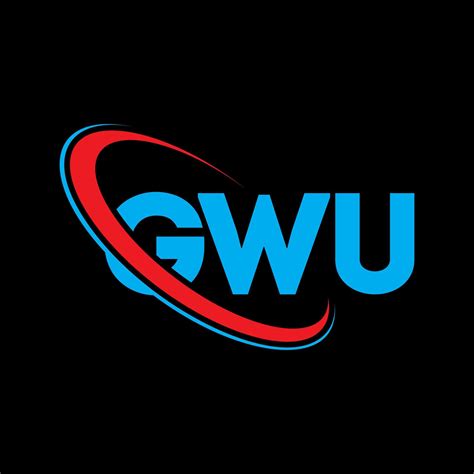 GWU logo. GWU letter. GWU letter logo design. Initials GWU logo linked ...