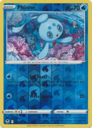 Phione Pokemon Card in 2023 | Pokemon, Pokemon cards, Cards