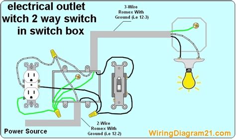 3 Way Switch To Outlet Wiring