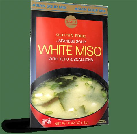 Hearty Gluten-Free White Miso Soup Mix - Buy Online | San-J