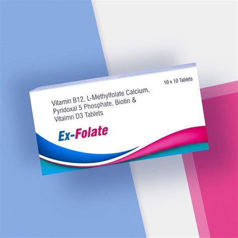 EX-FOLATE - biotin-5 mg + l methyl folate calcium-1 mg ...