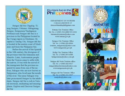 MJ Surigao del sur brochure by RJ Danger - Issuu