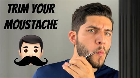 How To Trim Your Moustache Tutorial 2020 - YouTube