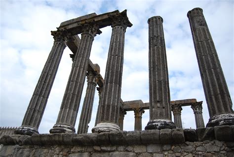 Évora, roman temple, Portugal