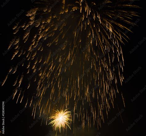 Kempton Park - Fireworks Show / Guy Fawkes Night Stock Photo | Adobe Stock