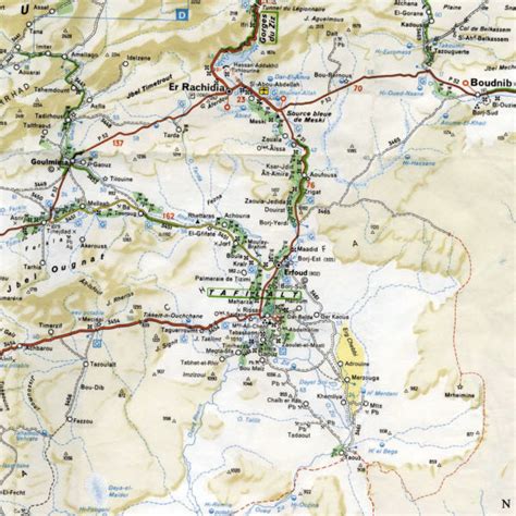 2: Map of the Location of the Oases of Tafilalet in the Moroccan... | Download Scientific Diagram