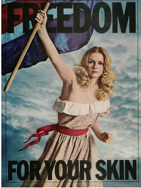 Musings from Marilyn » Liberty Leading the People for Yardley of London, 1970