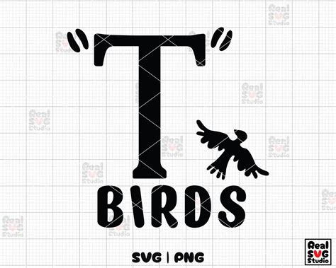 T Birds SVG Grease Svg T-birds PNG Grease Movie Sublimation T Birds Tshirt Digital Download Cut ...