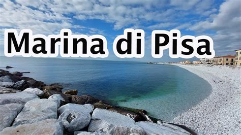 Day out to Marina di Pisa 2022 | White Cobblestone Beach in Tuscany ...