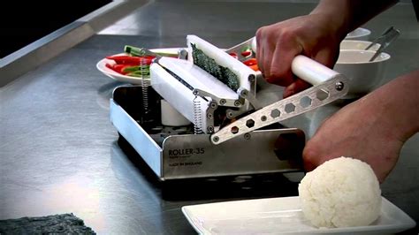 Roller-35 Sushi Rolling Machine by Sushi Machines UK - YouTube