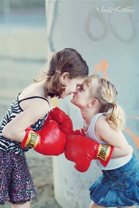 Child photography, fight club, little girl photography, child boxing Copyright: Wendy Kathleen ...