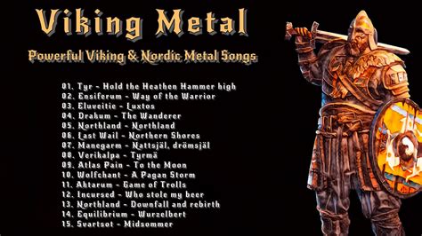 Viking Metal│Powerful Viking & Nordic Metal Songs│Viking & Folk Music│Playlist│Mix - YouTube