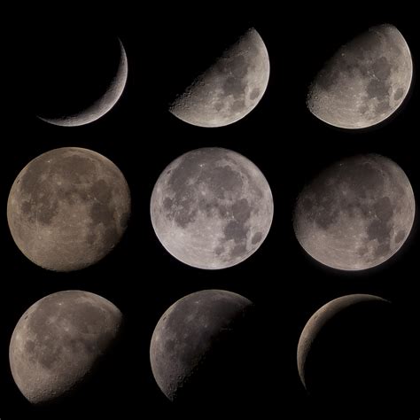 94% Waning Gibbous is the Missing Piece in my Moonsterpiece Moon Phase Composite! [Stellar ...