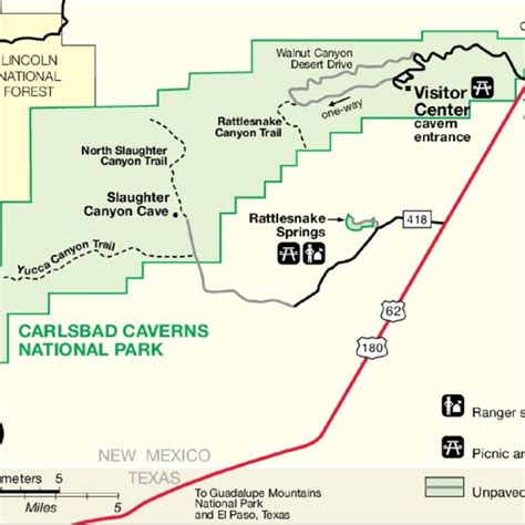 Area map of Chickasaw National Recreation Area (4,002 ha) located in... | Download Scientific ...