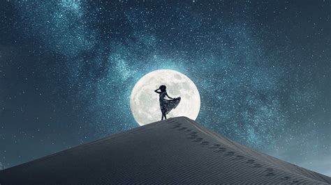 Dance In Moon Light Wallpaper,HD Artist Wallpapers,4k Wallpapers,Images ...