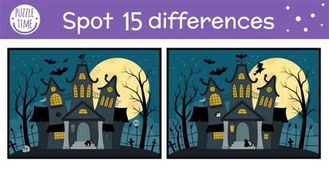 spot the difference Halloween