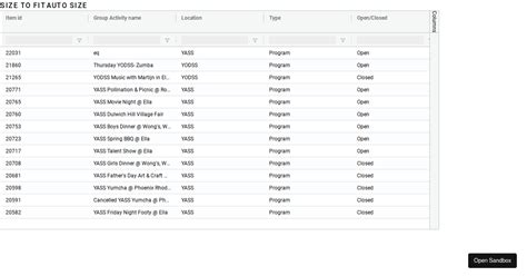 ag-grid-vue examples - CodeSandbox