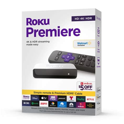 Reproductor Streaming Roku Premiere 3920RW HD 4K Blanco