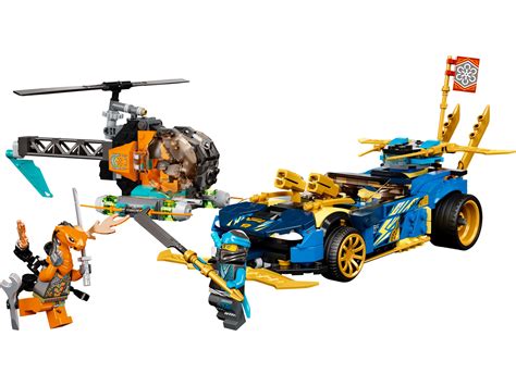 71776 Jay and Nya's Race Car EVO LEGO Set, Deals & Reviews