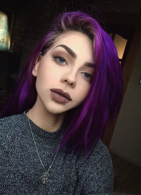 Arctic Fox Purple Rain | Fox hair dye, Short hair color, Cool hair color