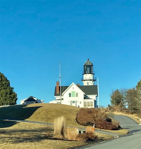 Cape Elizabeth Lighthouse in Cape Elizabeth, Maine. Paul Chandler ...