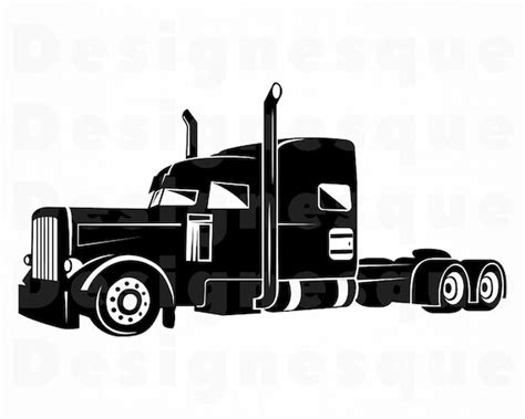 Truck 6 SVG Truck SVG Trucking Svg 18 Wheeler Truck | Etsy